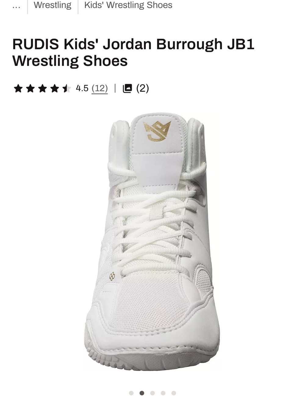RUDIS JB1 Wrestling Shoes - Picture 4 of 12